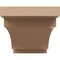 Ekena Millwork 8"W x 16"D x 8"H Wide Mediterranean Rough Cedar Woodgrain TimberThane Corbel, Primed Tan CORUR08X16X08MEDRCPR - alternate 3